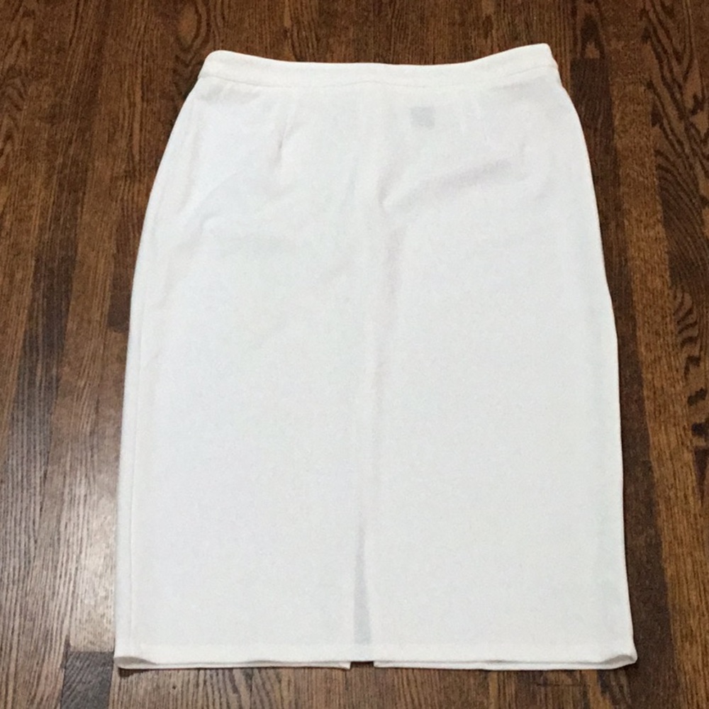 STYLEWE White Midi Pencil Skirt for Work